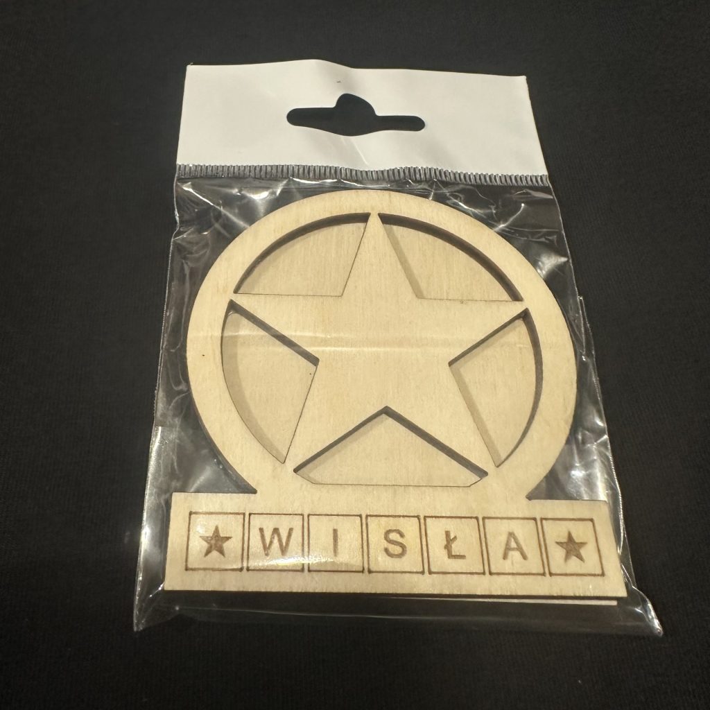 Magnes Gwiazda drewniany