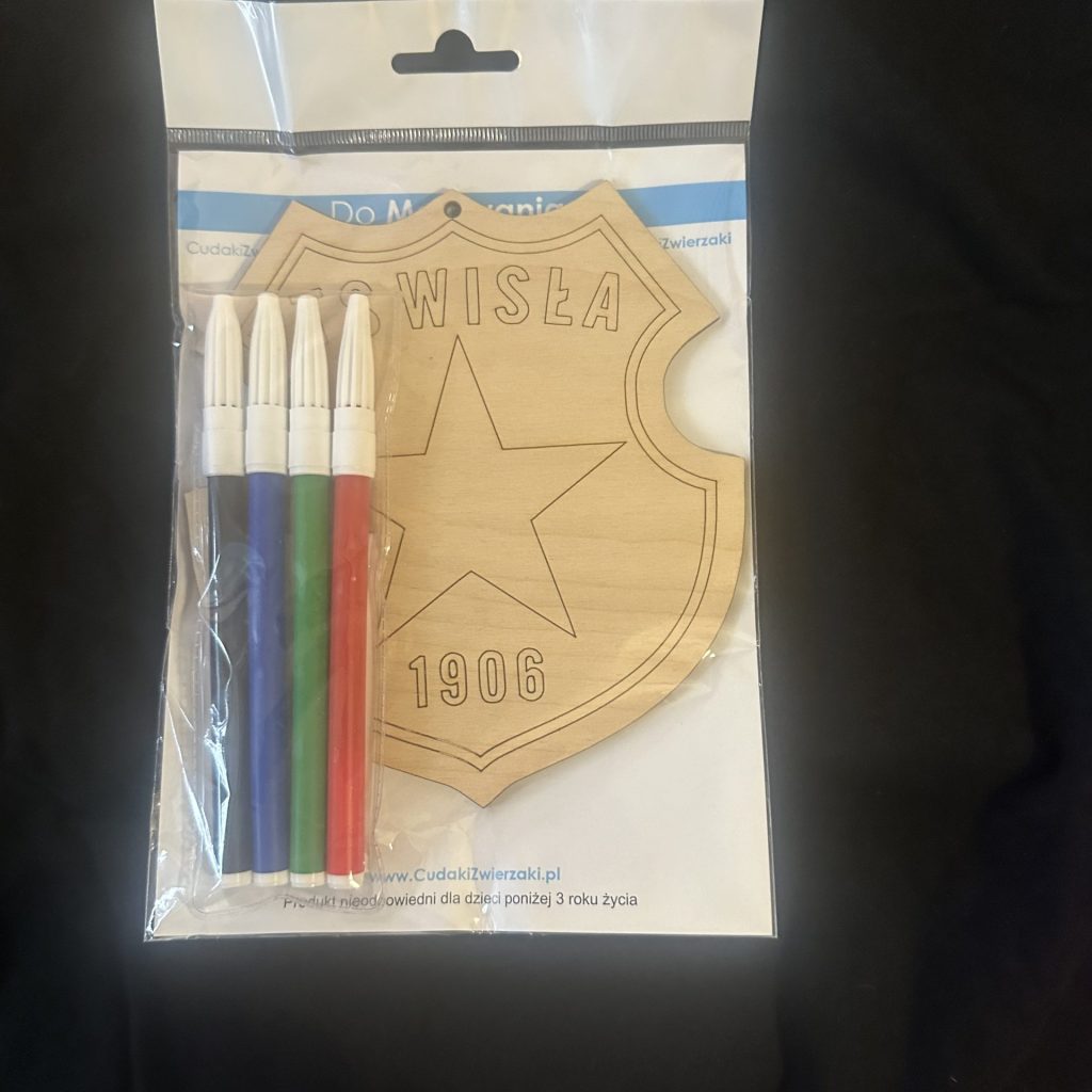 Drewniany zestaw do malowania – Herb